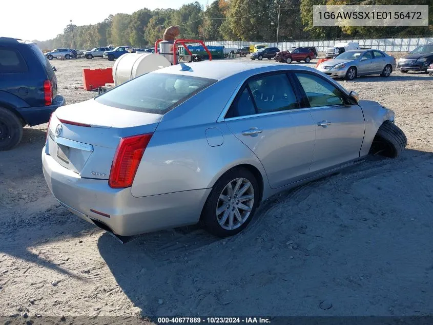 2014 Cadillac Cts Standard VIN: 1G6AW5SX1E0156472 Lot: 40677889