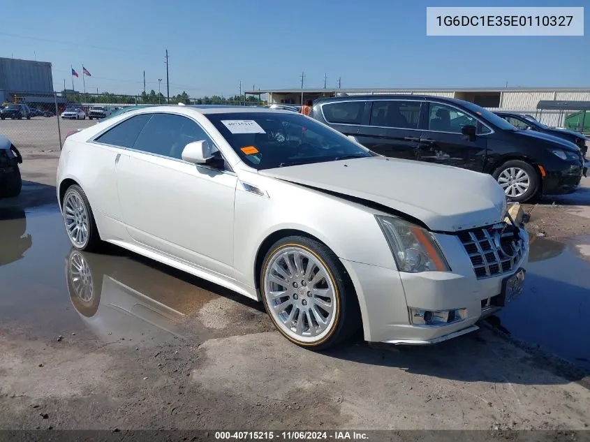 2014 Cadillac Cts Performance VIN: 1G6DC1E35E0110327 Lot: 40715215