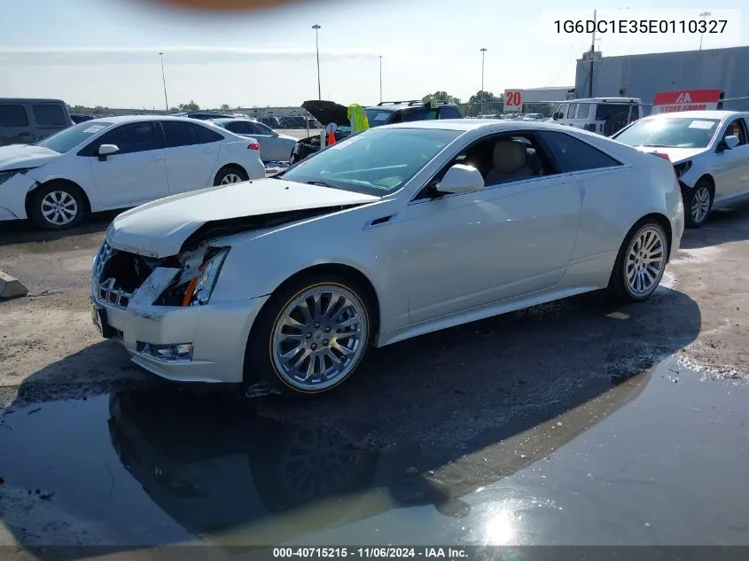 2014 Cadillac Cts Performance VIN: 1G6DC1E35E0110327 Lot: 40715215