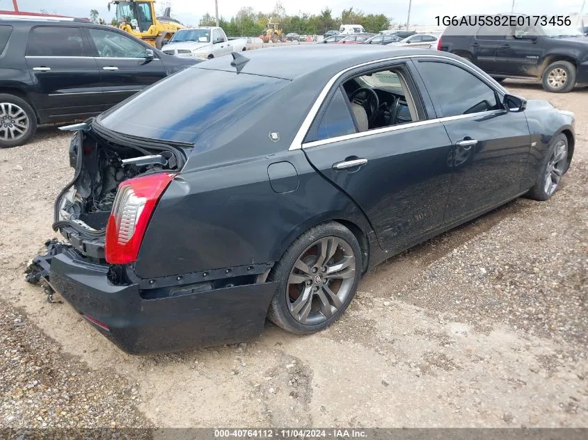 2014 Cadillac Cts VIN: 1G6AU5S82E0173456 Lot: 40764112