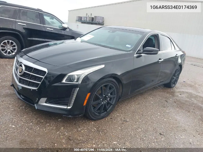 2014 Cadillac Cts Luxury VIN: 1G6AR5S34E0174369 Lot: 40767296