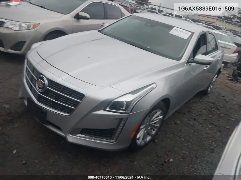 2014 Cadillac Cts Luxury VIN: 1G6AX5S39E0161509 Lot: 40770510