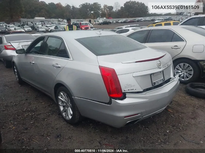 2014 Cadillac Cts Luxury VIN: 1G6AX5S39E0161509 Lot: 40770510