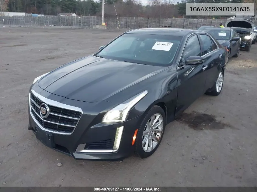 2014 Cadillac Cts Luxury VIN: 1G6AX5SX9E0141635 Lot: 40789127