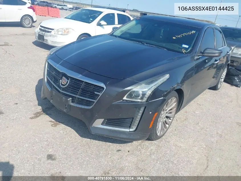 2014 Cadillac Cts Performance VIN: 1G6AS5SX4E0144425 Lot: 40791530