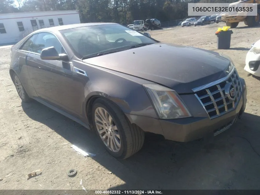 2014 Cadillac Cts Performance VIN: 1G6DC1E32E0163535 Lot: 40852332