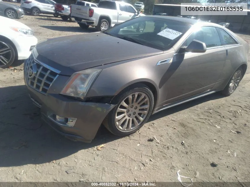 2014 Cadillac Cts Performance VIN: 1G6DC1E32E0163535 Lot: 40852332