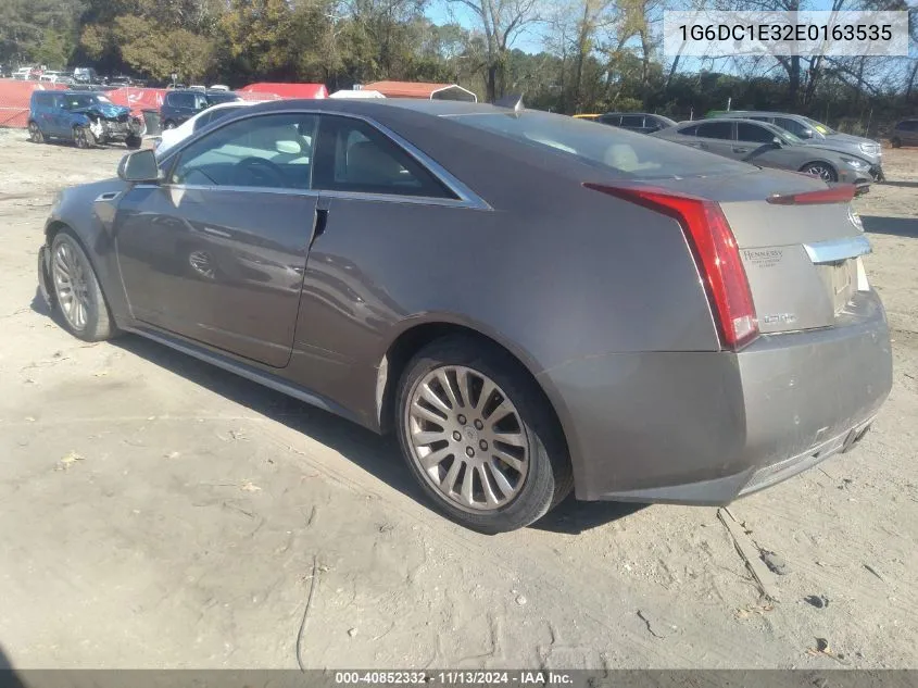 2014 Cadillac Cts Performance VIN: 1G6DC1E32E0163535 Lot: 40852332