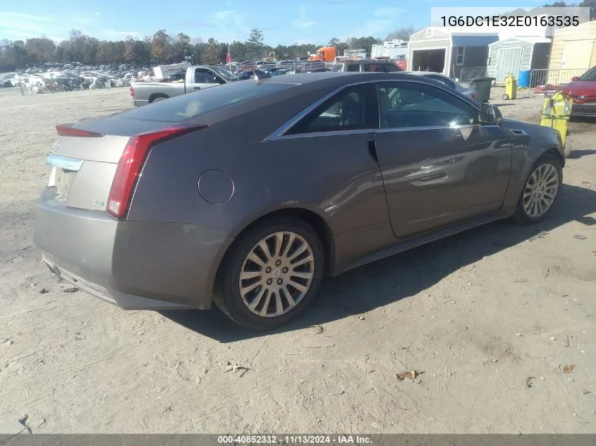 2014 Cadillac Cts Performance VIN: 1G6DC1E32E0163535 Lot: 40852332