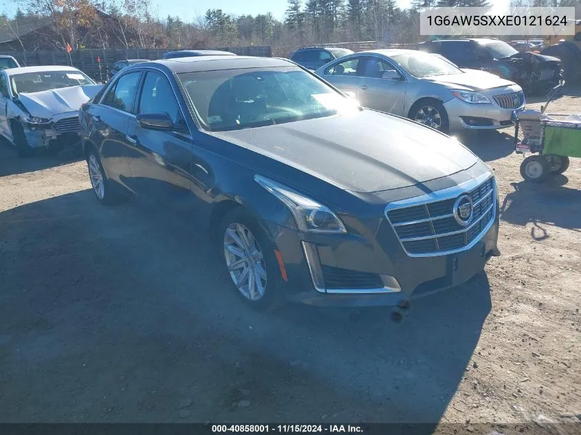 2014 Cadillac Cts Standard VIN: 1G6AW5SXXE0121624 Lot: 40858001