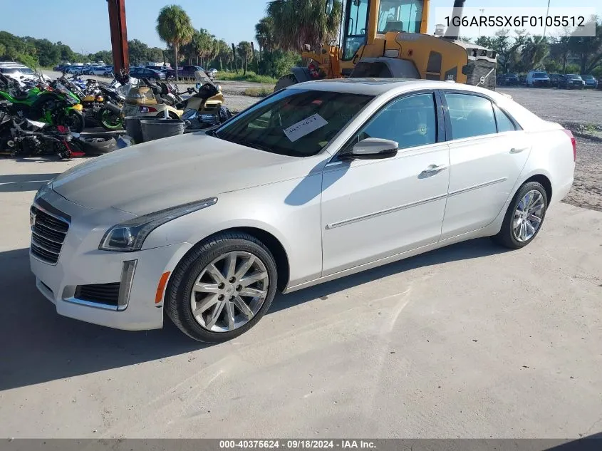 1G6AR5SX6F0105512 2015 Cadillac Cts Luxury Collection