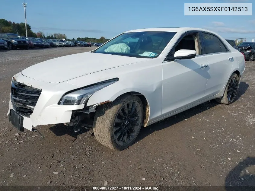 2015 Cadillac Cts Luxury Collection VIN: 1G6AX5SX9F0142513 Lot: 40572827