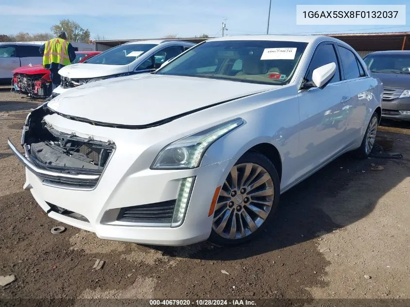 2015 Cadillac Cts Luxury Collection VIN: 1G6AX5SX8F0132037 Lot: 40679020