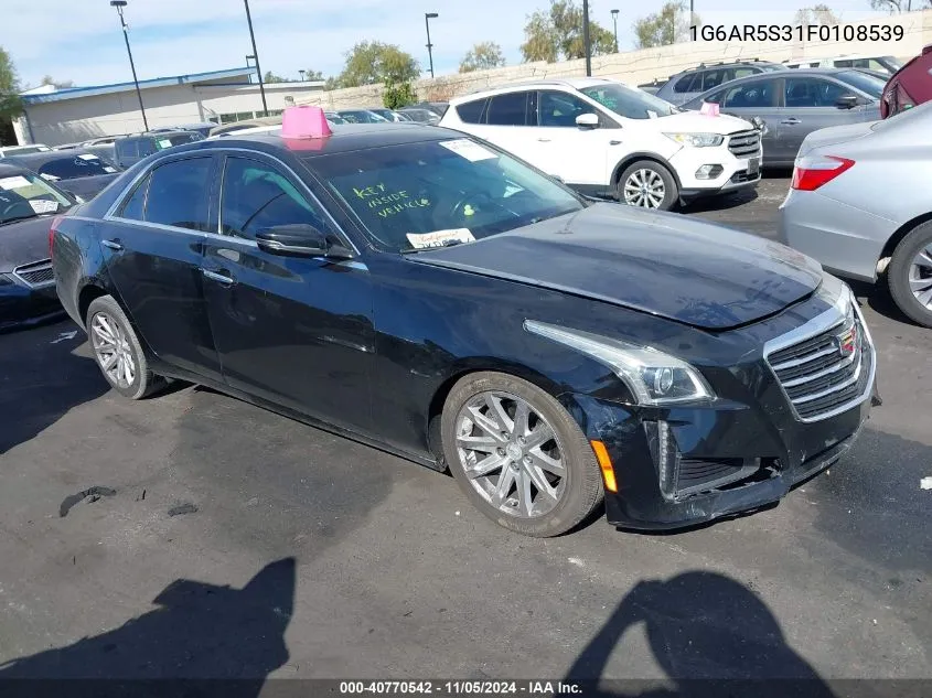 2015 Cadillac Cts Luxury Collection VIN: 1G6AR5S31F0108539 Lot: 40770542