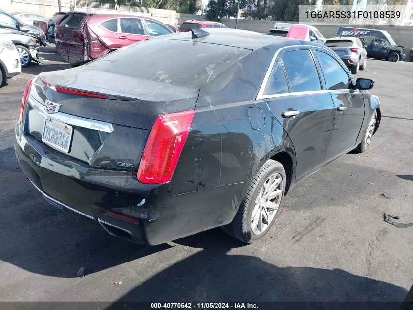 2015 Cadillac Cts Luxury Collection VIN: 1G6AR5S31F0108539 Lot: 40770542