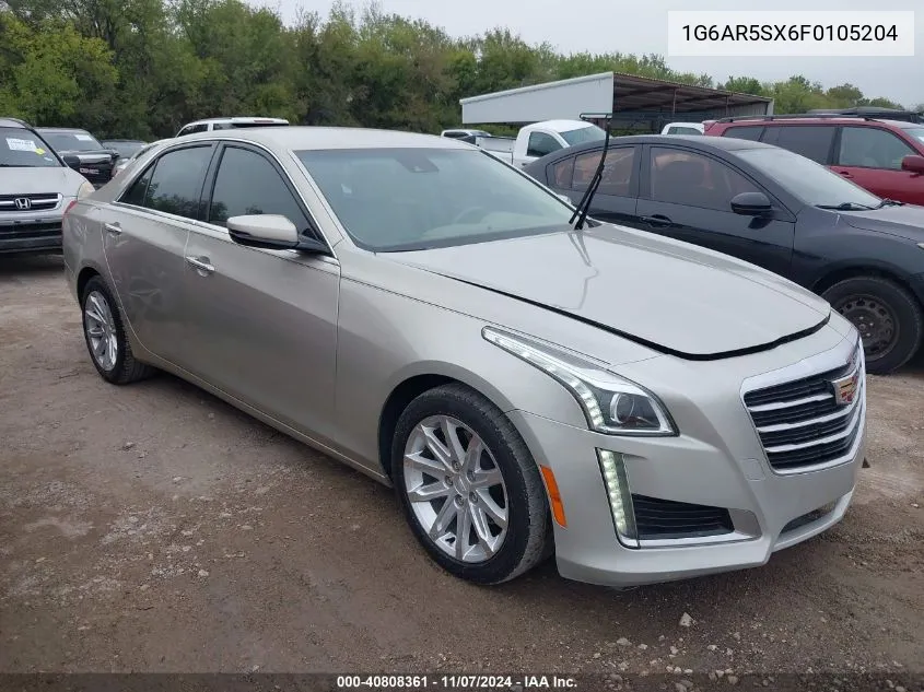 2015 Cadillac Cts Luxury VIN: 1G6AR5SX6F0105204 Lot: 40808361