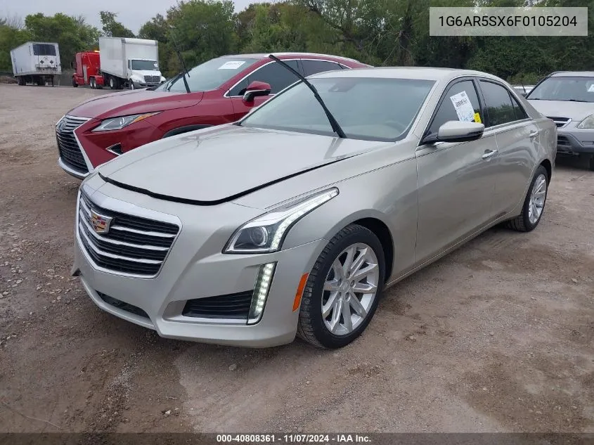 2015 Cadillac Cts Luxury VIN: 1G6AR5SX6F0105204 Lot: 40808361