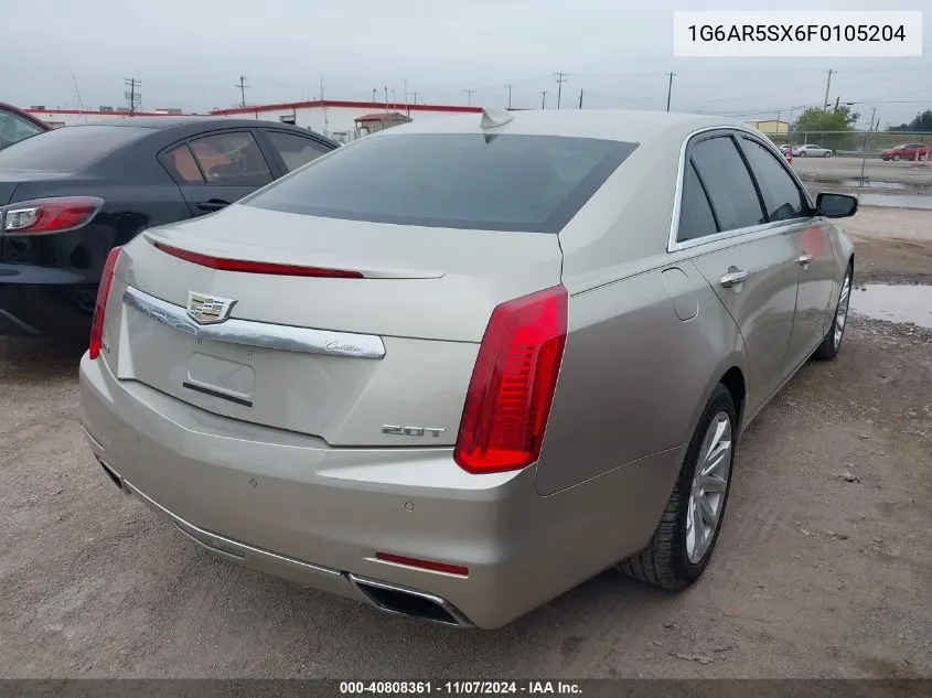 2015 Cadillac Cts Luxury VIN: 1G6AR5SX6F0105204 Lot: 40808361