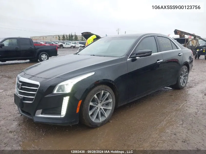 1G6AX5SS9G0123756 2016 Cadillac Cts Luxury Collection