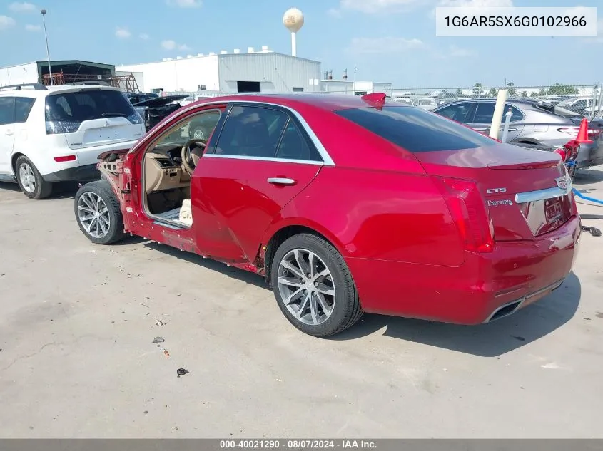 1G6AR5SX6G0102966 2016 Cadillac Cts Luxury Collection