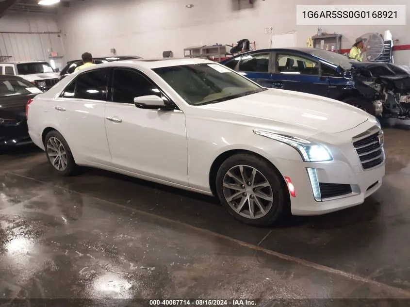 1G6AR5SS0G0168921 2016 Cadillac Cts Luxury Collection