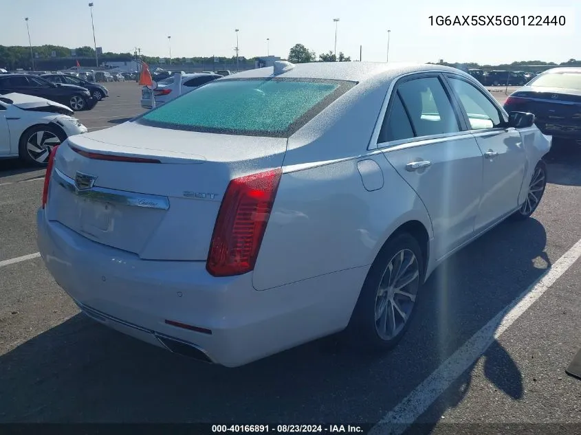 1G6AX5SX5G0122440 2016 Cadillac Cts Luxury Collection