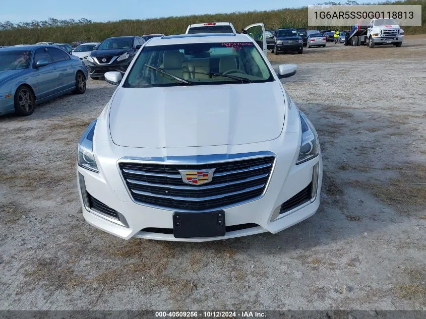 2016 Cadillac Cts Luxury Collection VIN: 1G6AR5SS0G0118813 Lot: 40509256