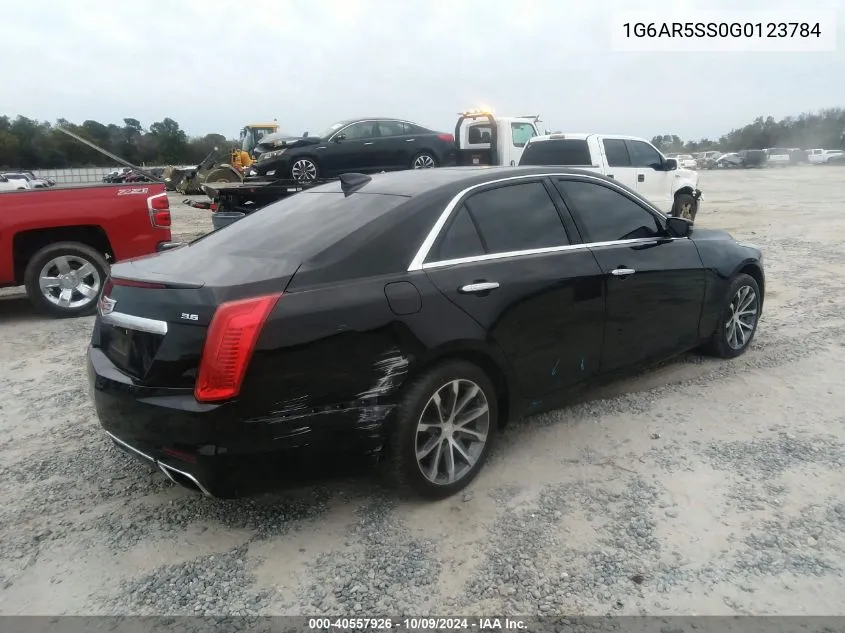 1G6AR5SS0G0123784 2016 Cadillac Cts Luxury Collection