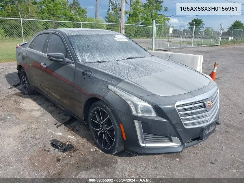 1G6AX5SX3H0156961 2017 Cadillac Cts Luxury