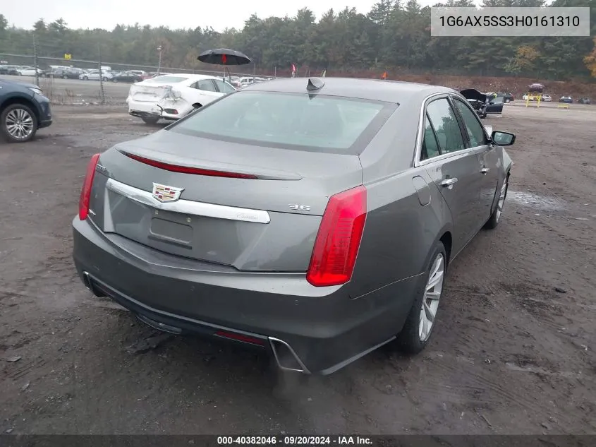 1G6AX5SS3H0161310 2017 Cadillac Cts Luxury