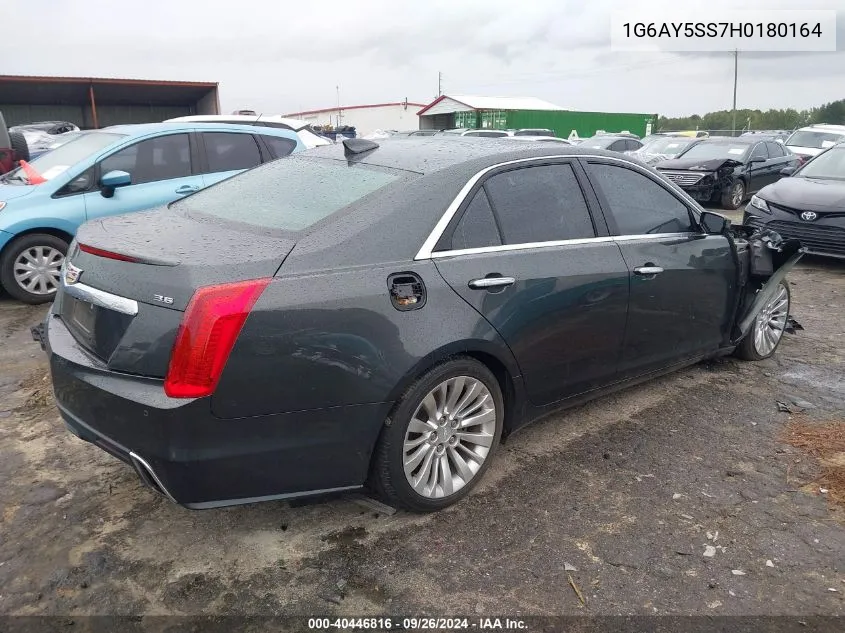 1G6AY5SS7H0180164 2017 Cadillac Cts Premium Luxury