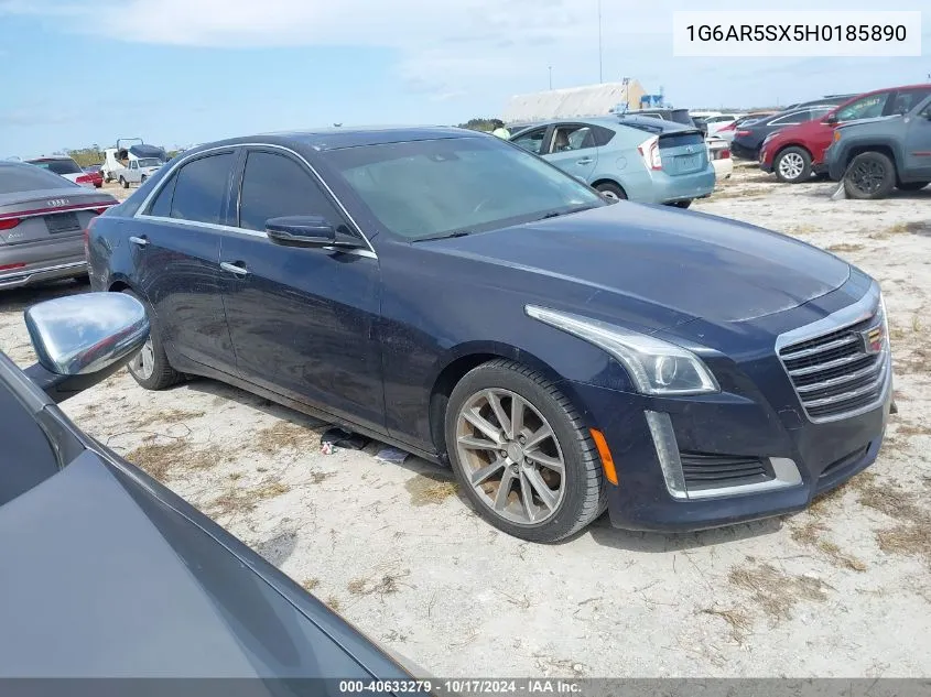 2017 Cadillac Cts Luxury VIN: 1G6AR5SX5H0185890 Lot: 40633279