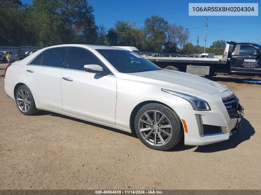 2017 Cadillac Cts Luxury VIN: 1G6AR5SX8H0204304 Lot: 40864839