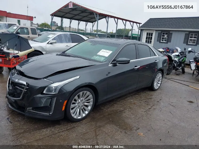 1G6AY5SS6J0167864 2018 Cadillac Cts Premium Luxury