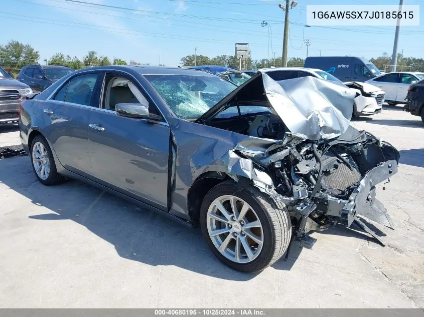 2018 Cadillac Cts Standard VIN: 1G6AW5SX7J0185615 Lot: 40680195