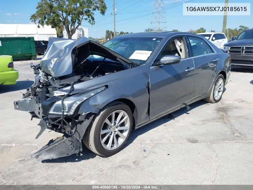 2018 Cadillac Cts Standard VIN: 1G6AW5SX7J0185615 Lot: 40680195