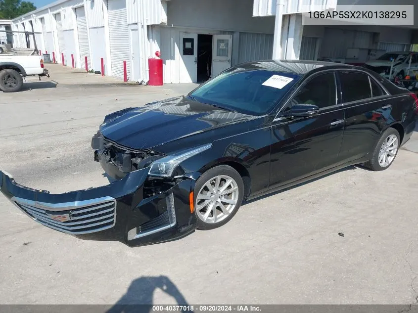 1G6AP5SX2K0138295 2019 Cadillac Cts Standard