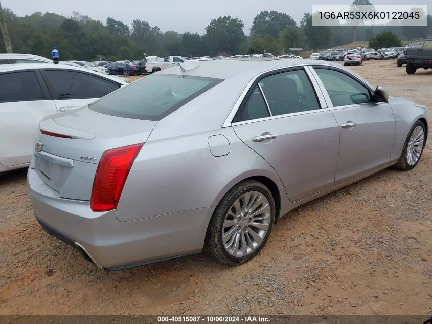 1G6AR5SX6K0122045 2019 Cadillac Cts Luxury