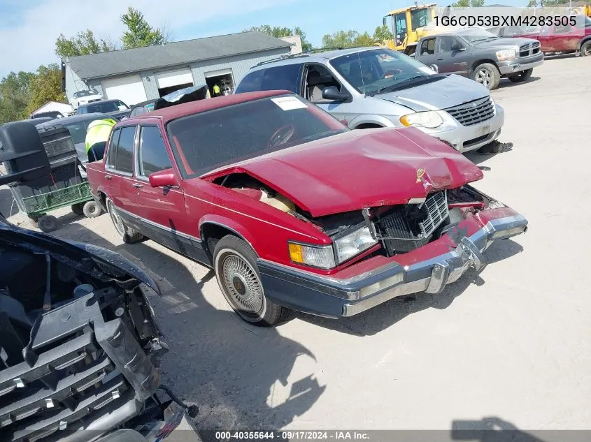 1G6CD53BXM4283505 1991 Cadillac Deville