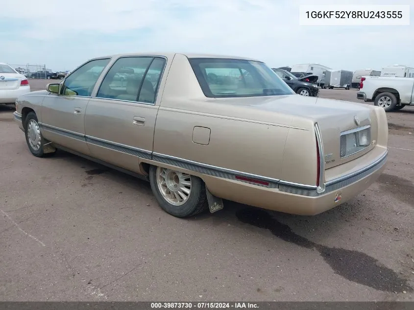 1G6KF52Y8RU243555 1994 Cadillac Deville Concours