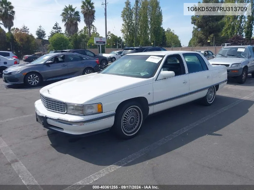 1994 Cadillac Deville VIN: 1G6KD52B7RU313709 Lot: 40361255