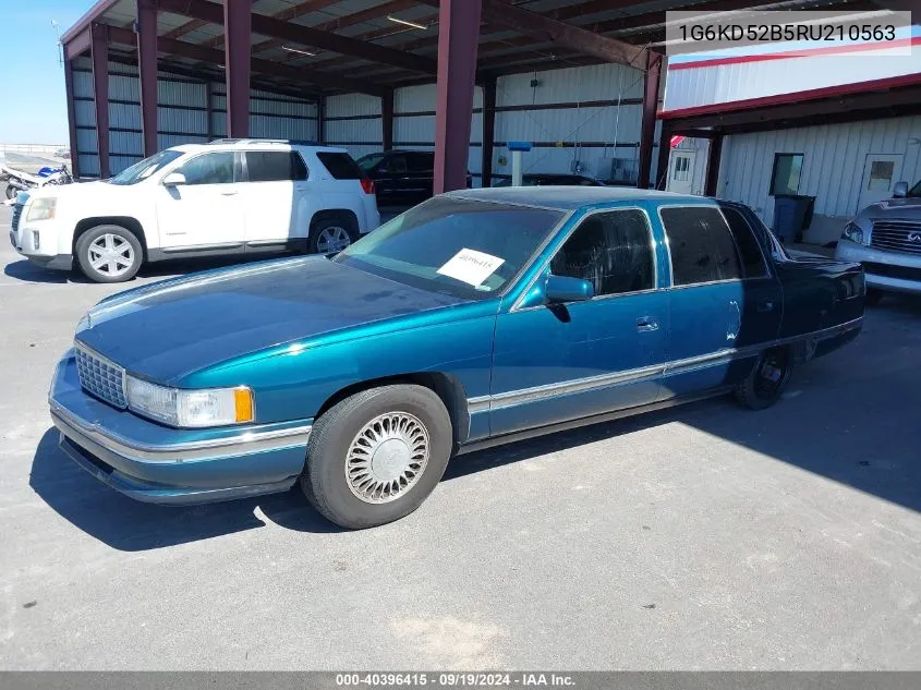 1994 Cadillac Deville VIN: 1G6KD52B5RU210563 Lot: 40396415