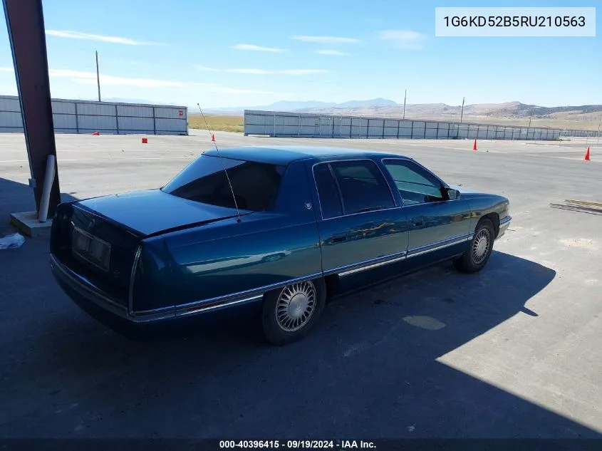 1994 Cadillac Deville VIN: 1G6KD52B5RU210563 Lot: 40396415