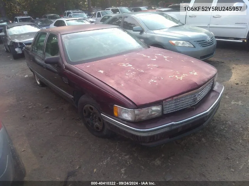 1994 Cadillac Deville Concours VIN: 1G6KF52Y5RU245957 Lot: 40410322