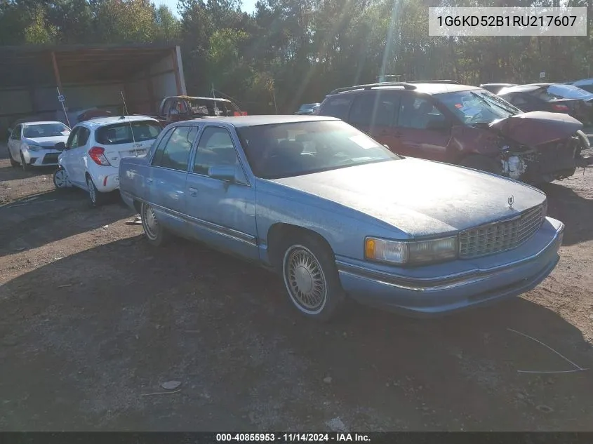 1994 Cadillac Deville VIN: 1G6KD52B1RU217607 Lot: 40855953