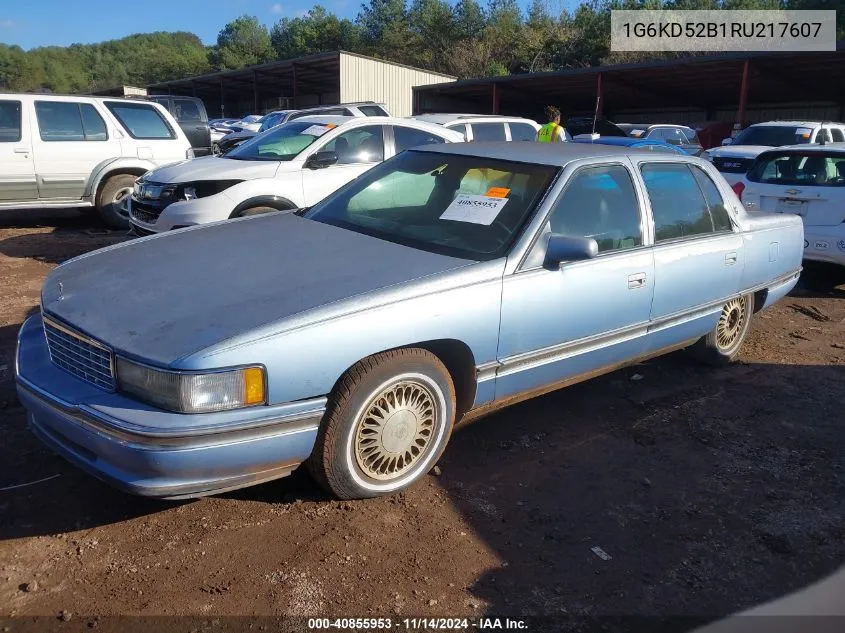 1994 Cadillac Deville VIN: 1G6KD52B1RU217607 Lot: 40855953