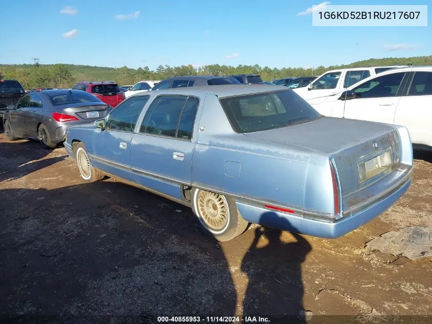 1994 Cadillac Deville VIN: 1G6KD52B1RU217607 Lot: 40855953