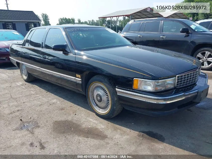 1995 Cadillac Deville VIN: 1G6KD52BXSU295972 Lot: 40107088