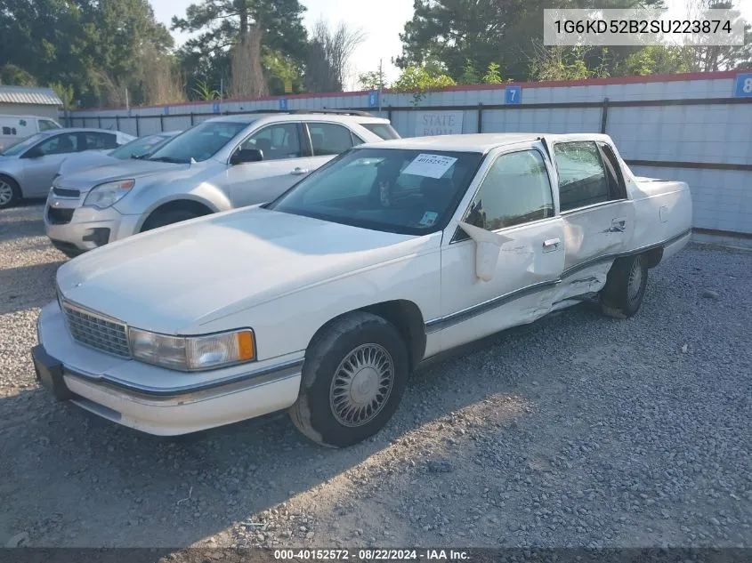 1G6KD52B2SU223874 1995 Cadillac Deville