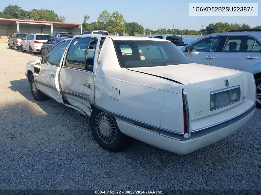 1995 Cadillac Deville VIN: 1G6KD52B2SU223874 Lot: 40152572